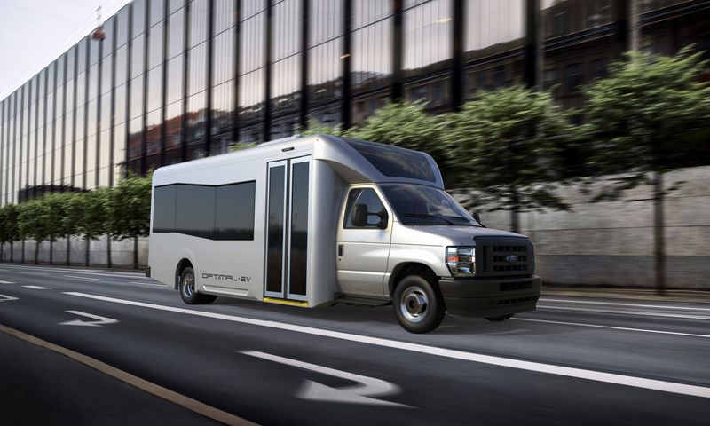 Optimal EV Type A Electric Chassis School Bus for sale CA, NV & AZ ...